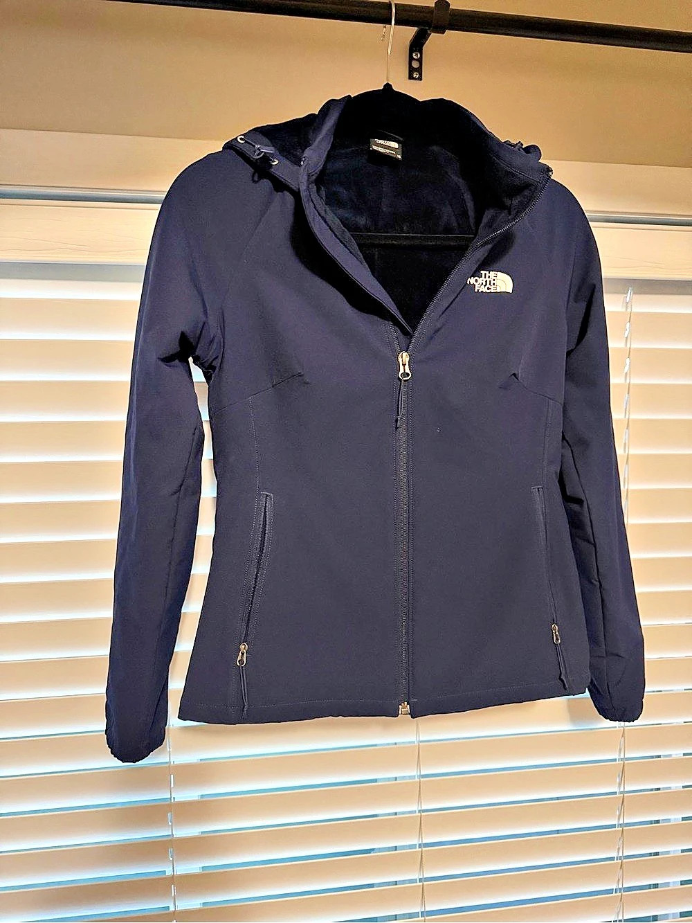 The North Face Women's Shelbe Raschel Hoodie Navy Blue XS